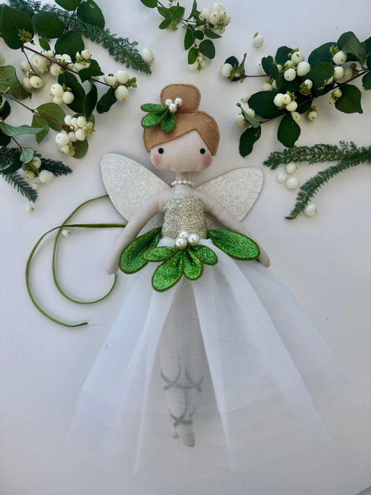 Missy Mistletoe Fairy Tree Topper