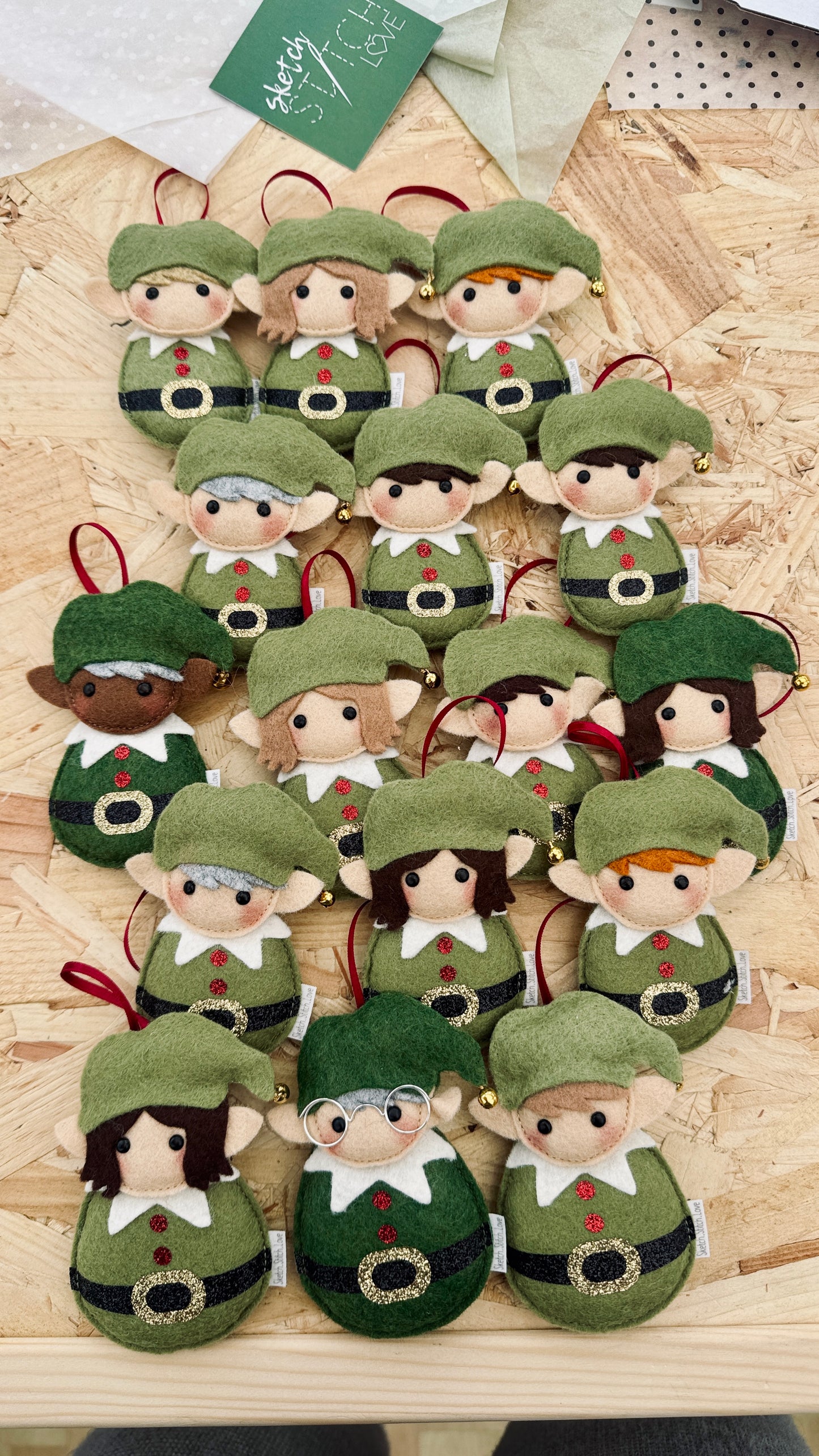 Cheeky Elves (sold as seen)