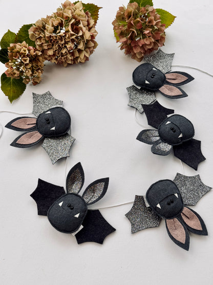 Upside Down Bat Garland