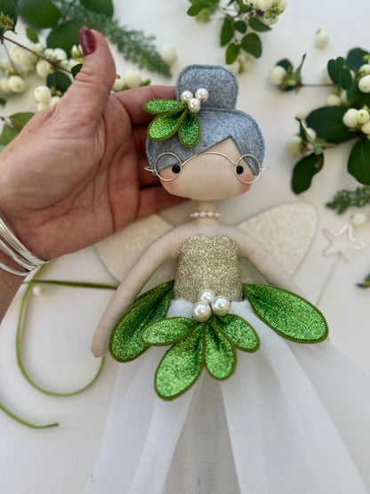 Missy Mistletoe Fairy Tree Topper
