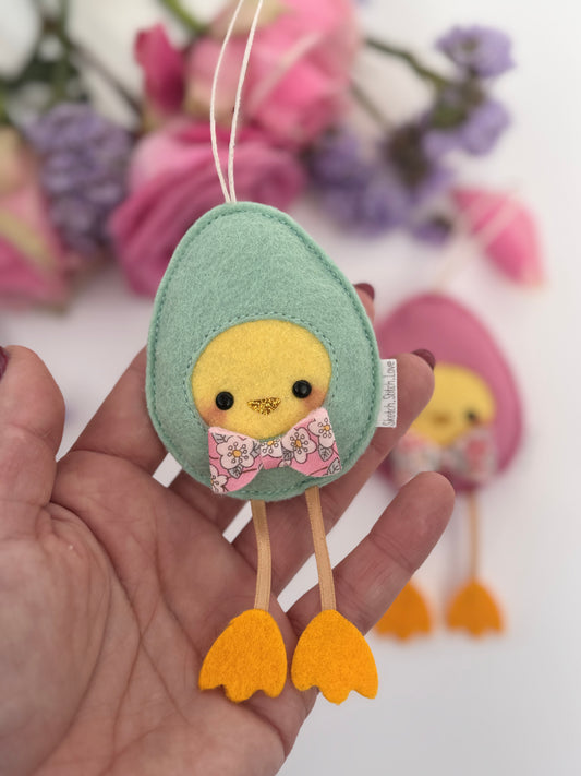 Chick In an Egg Costume (Standing Up)