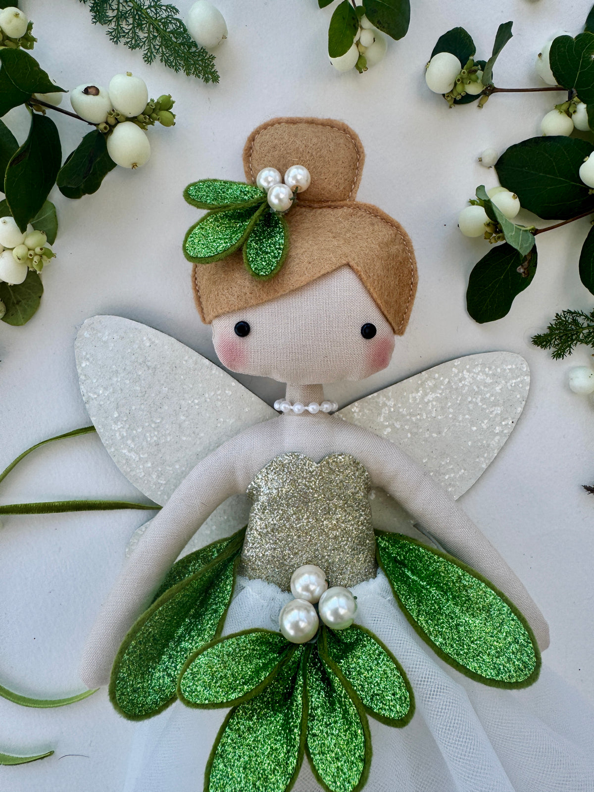 Missy Mistletoe Fairy Tree Topper