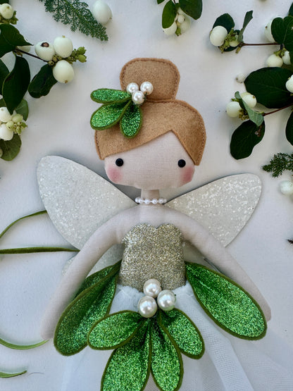 Missy Mistletoe Fairy Tree Topper
