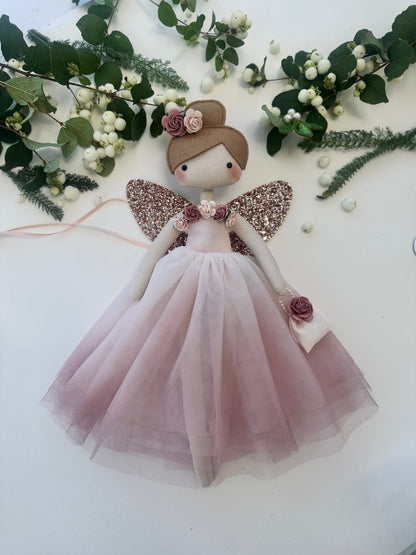 Rose Blossom Fairy Tree Topper