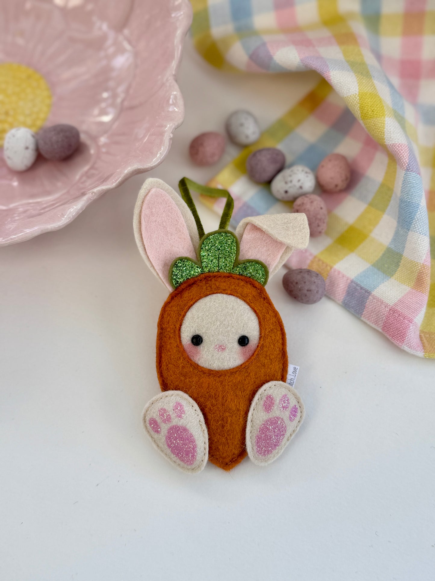 Bunny in a Carrot Costume