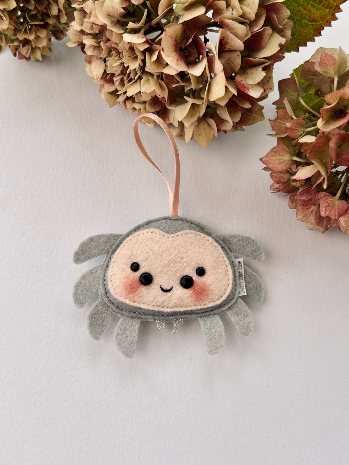 Baby Spider (Pale Grey)
