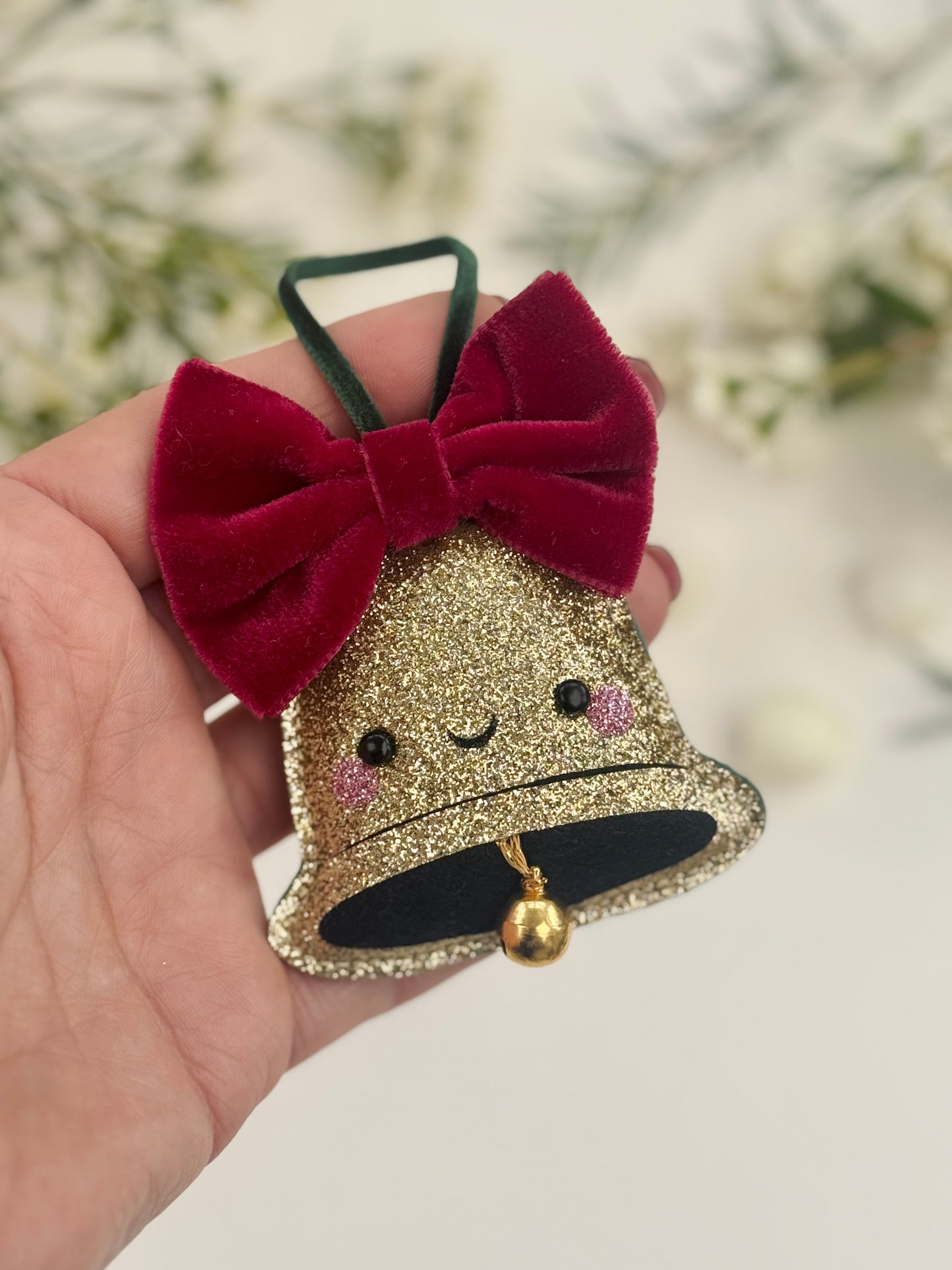 Little Bell with Velvet Bow