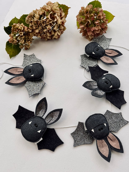 Upside Down Bat Garland