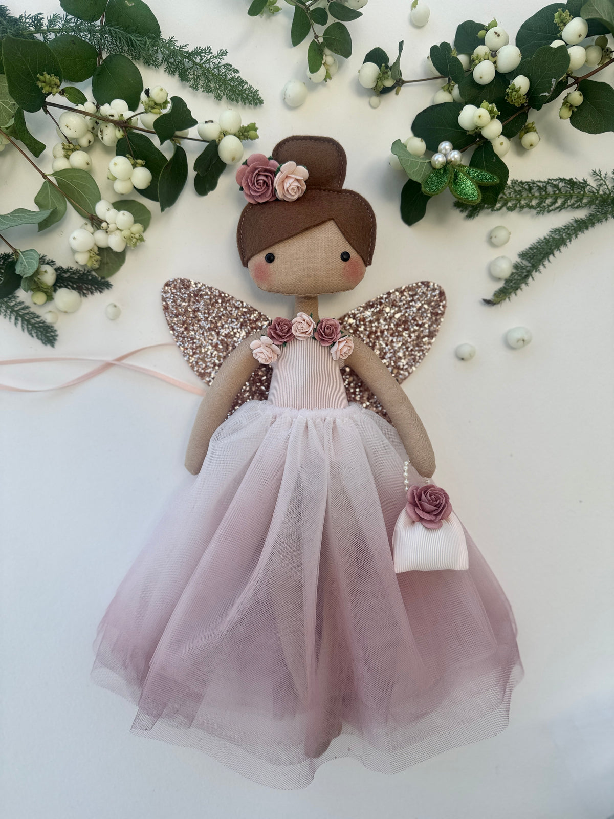 Rose Blossom Fairy Tree Topper