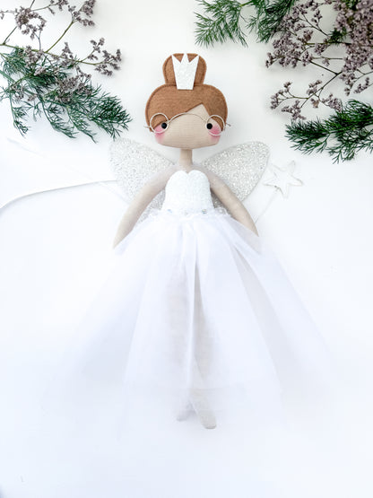 White Fairy Godmother Tree Topper