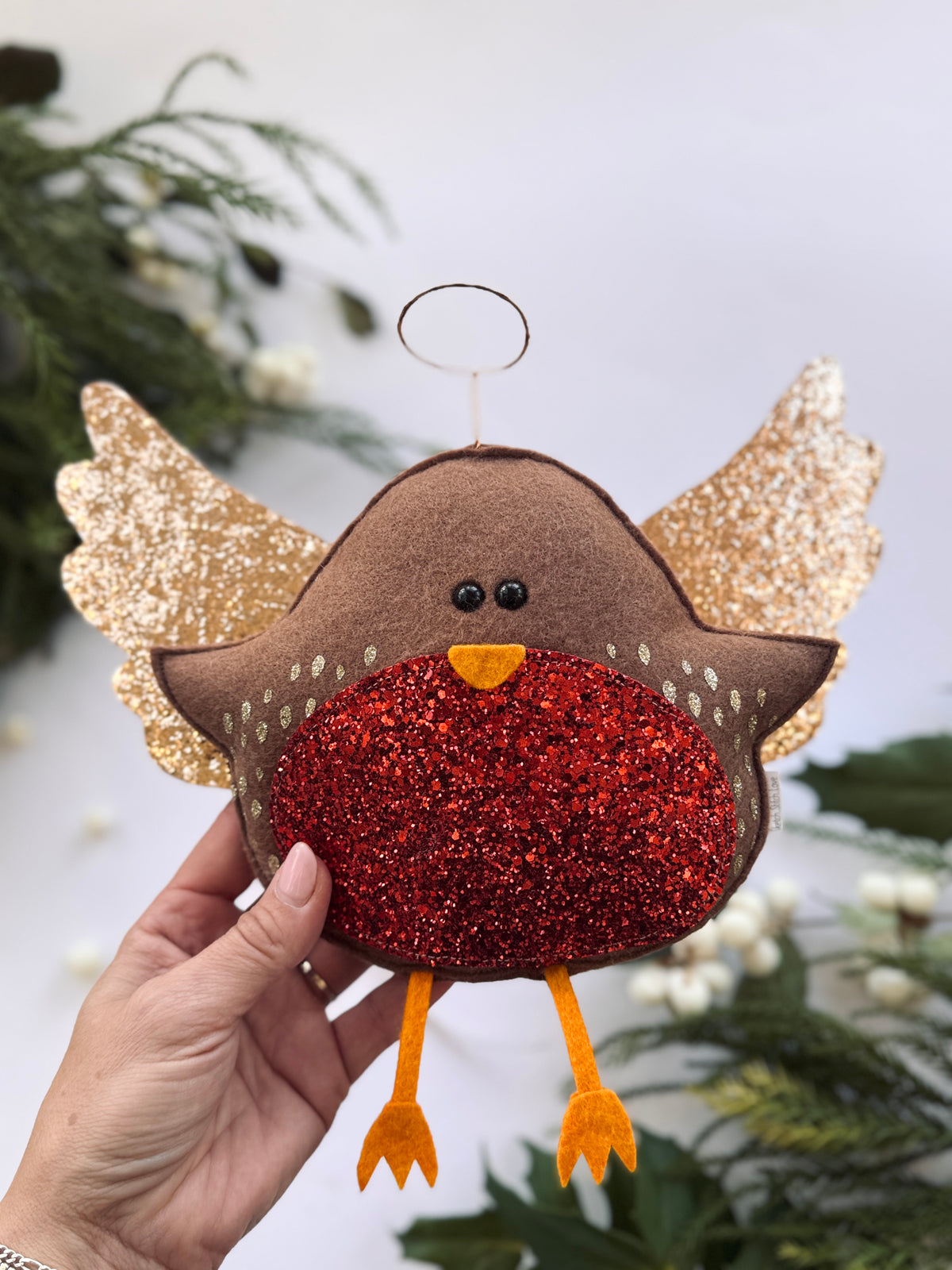 Robin Angel Tree Topper