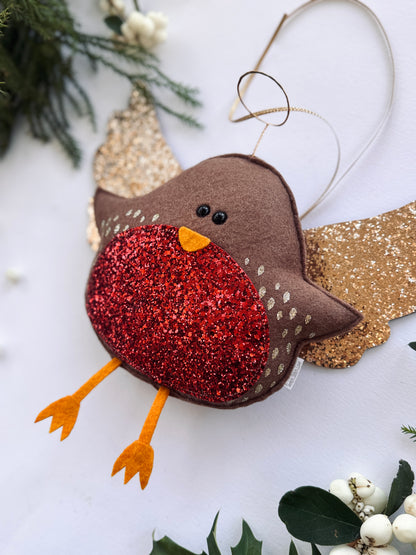 Robin Angel Tree Topper