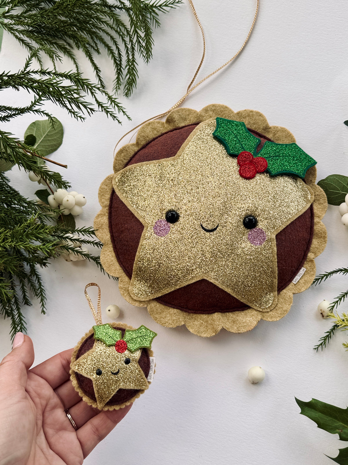 Mince Pie Tree Topper
