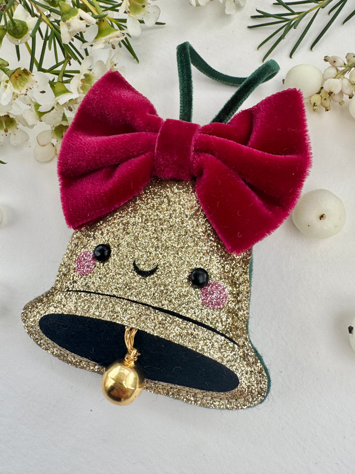 Little Bell with Velvet Bow