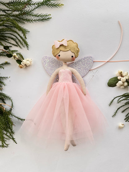 Pretty Pink Fairy Tree Topper