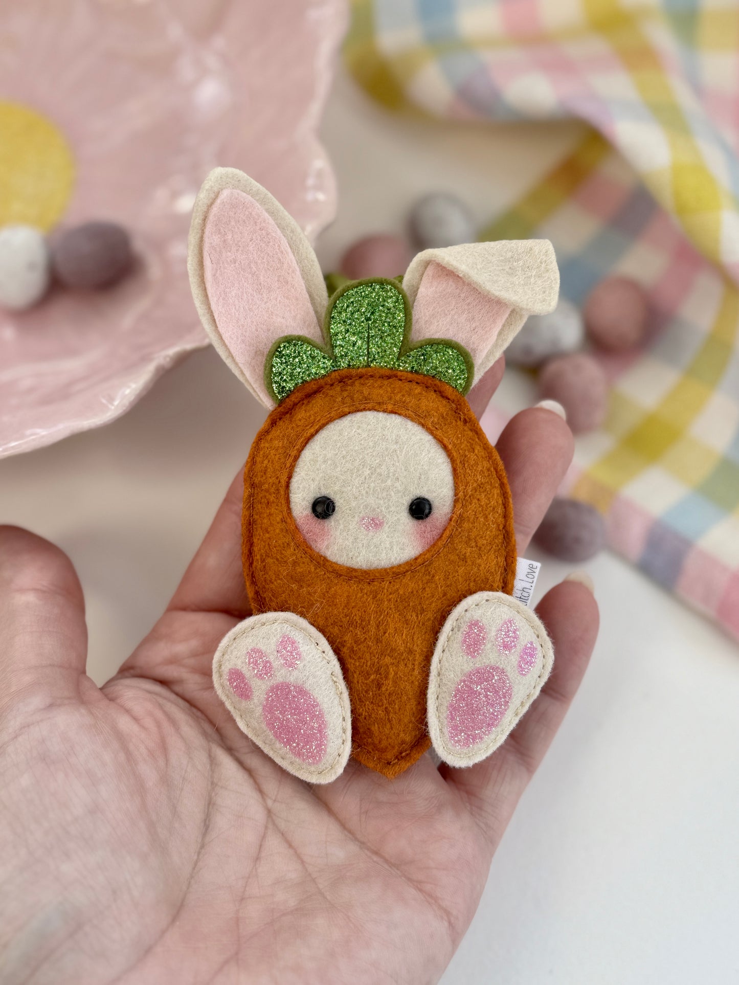 Bunny in a Carrot Costume