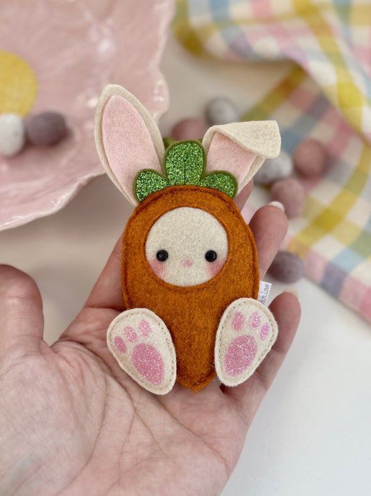 Bunny in a Carrot Costume