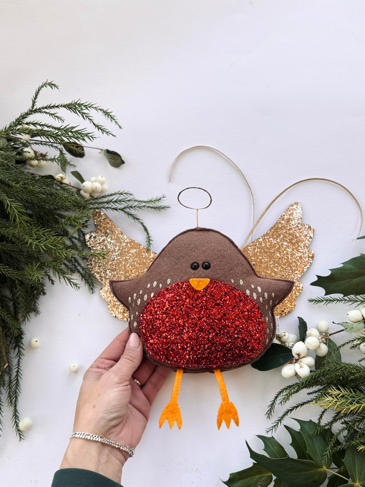 Robin Angel Tree Topper