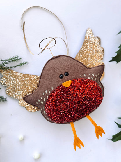 Robin Angel Tree Topper