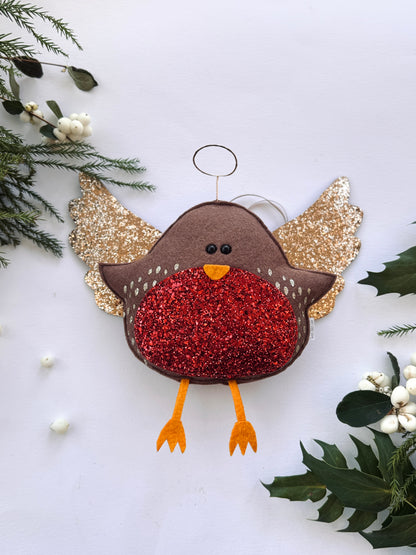 Robin Angel Tree Topper