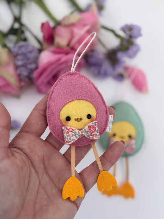 Chick In an Egg Costume (Standing Up)