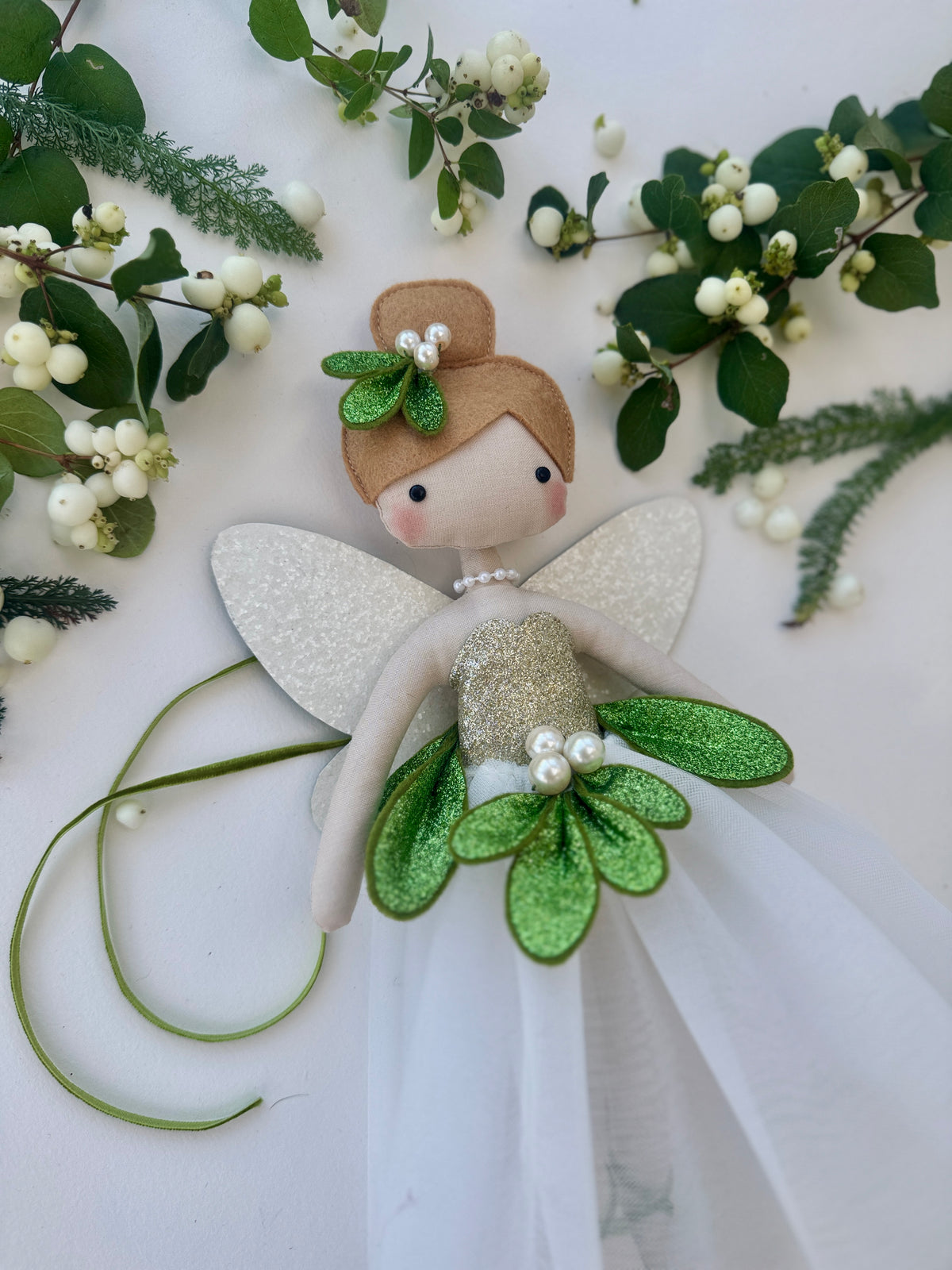 Missy Mistletoe Fairy Tree Topper