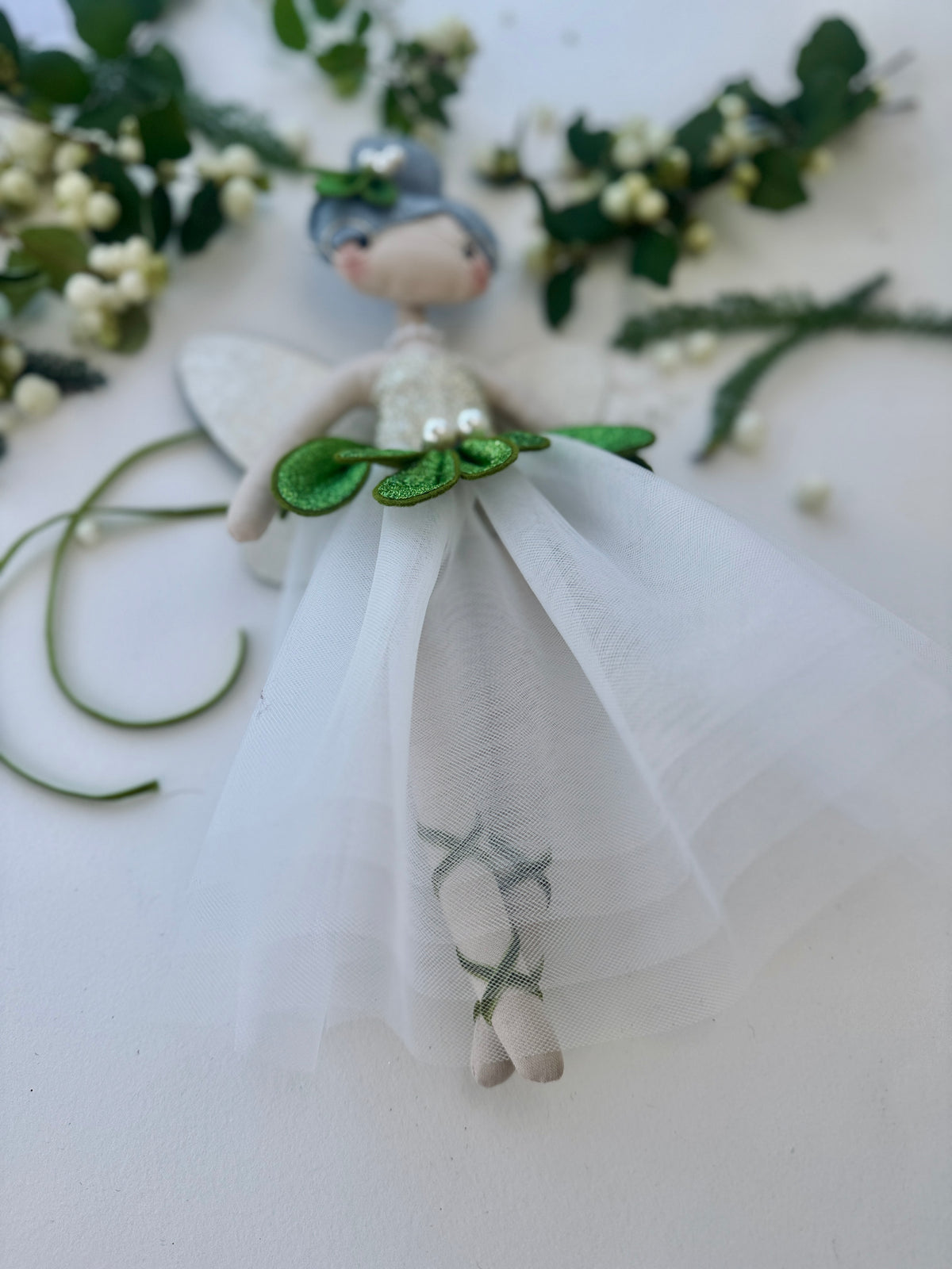Missy Mistletoe Fairy Tree Topper