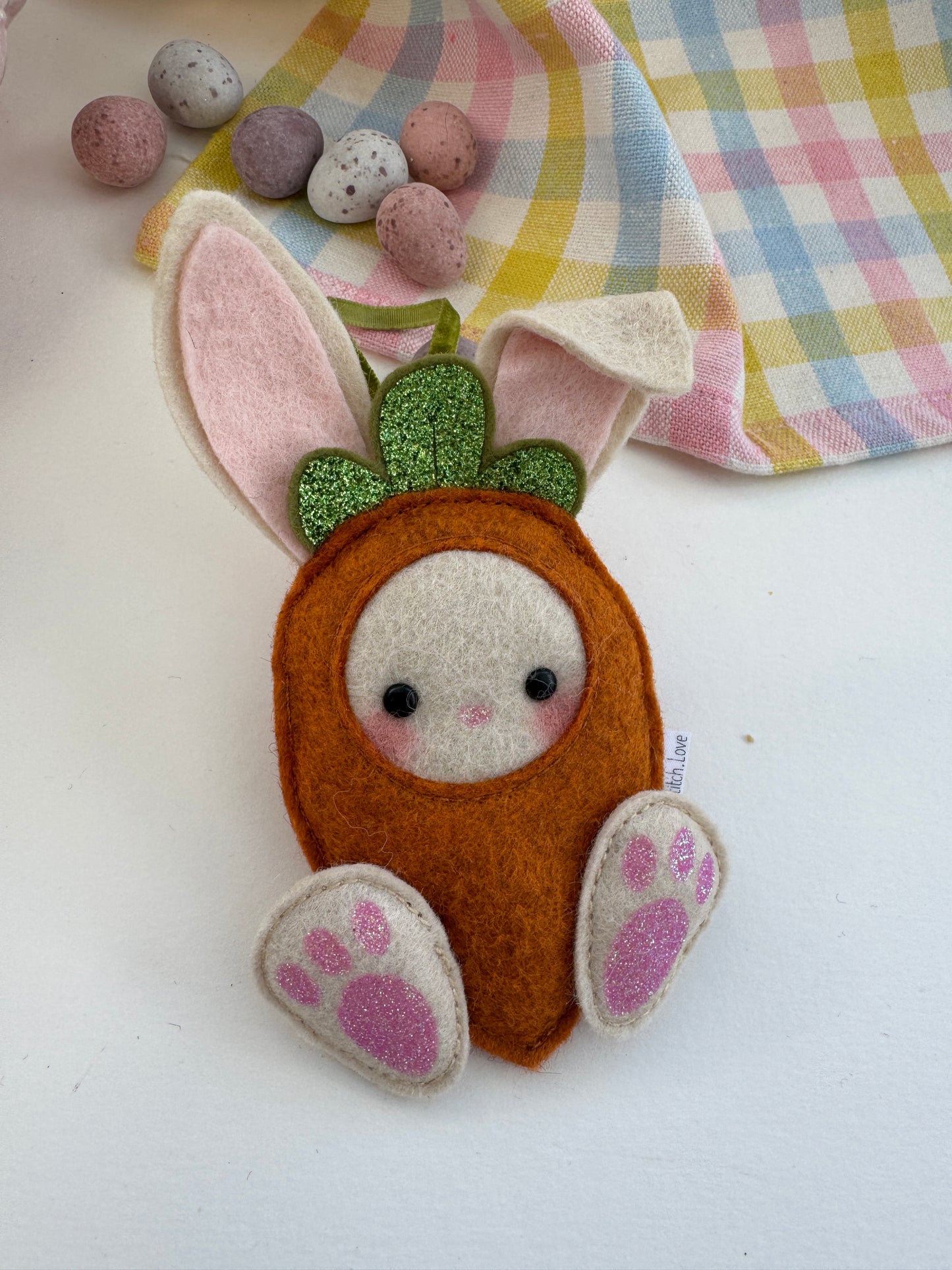 Bunny in a Carrot Costume