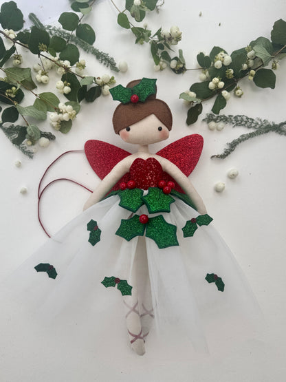 Heavenly Holly Fairy Tree Topper