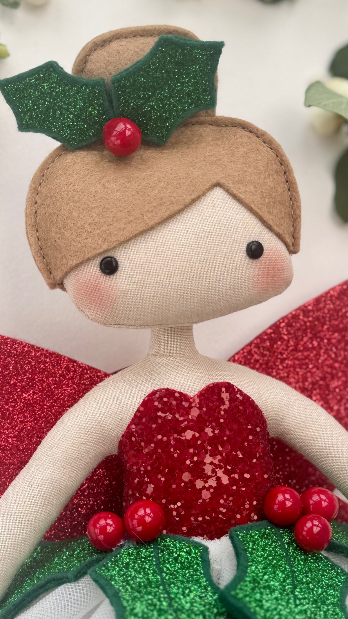 Heavenly Holly Fairy Tree Topper