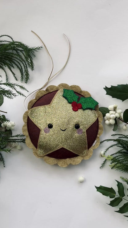 Mince Pie Tree Topper