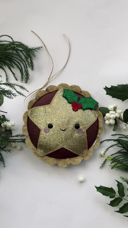 Mince Pie Tree Topper