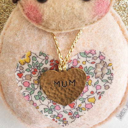 FOR AN EXTRA Personalised, Hand-Stamped, Metal Name Tag