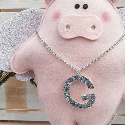 Gabe, the Pig Angel Tree Topper